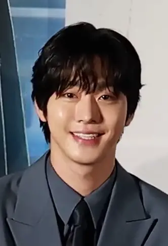 Ahn Hyo-seop at the press conference for 'Omniscient Reader - The Prophet', 18 June 2025.png