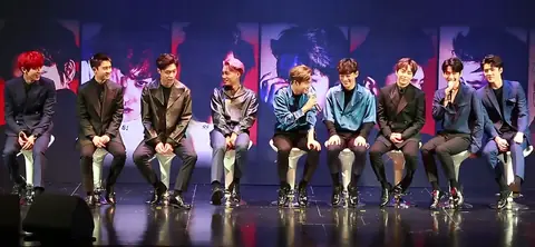 Exo at Ex'Act press conference June 2016.png