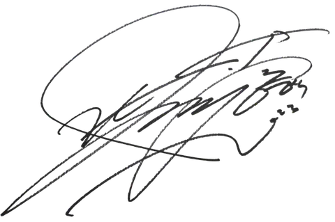 Signature of Park Hyung-sik