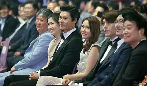 140717 Son Ye-jin and Hyun Bin at 18th Puchon International Fantastic Film Festival.jpg
