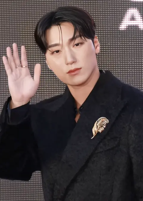 Choi San (Ateez) in October 2024.png