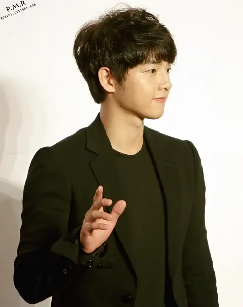 Song Joong-ki at the The Innocent Man production presentation06.jpg