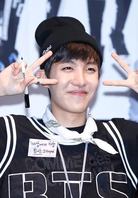 J-Hope at an fansign on July 14, 2013.jpg