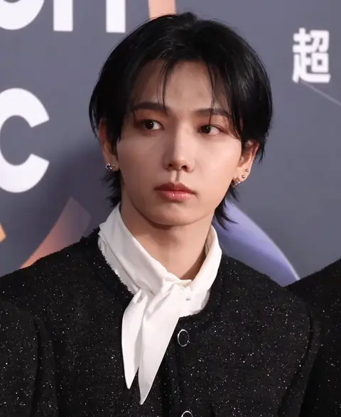 Myung Jaehyun at the red carpet of the Golden Disc Awards