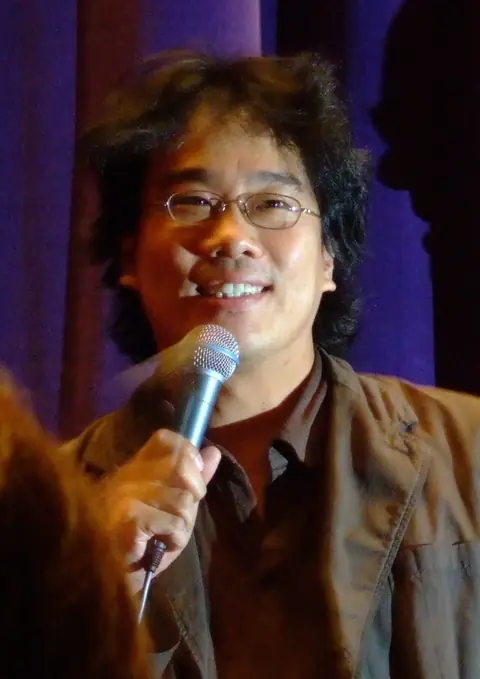 Bong Joon-ho during a Q&A session at the 2006 Vancouver International Film Festival