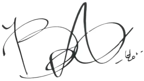 Signature of BoA