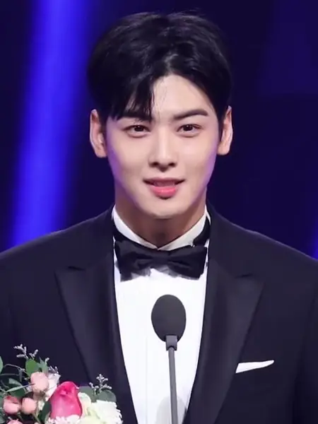 Cha Eun-woo in 2018 Korea Drama Awards.jpg