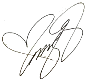 Signature of Park Min-young