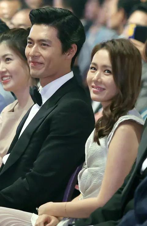 140717 Son Ye-jin and Hyun Bin at 18th Puchon International Fantastic Film Festival (cropped).jpg