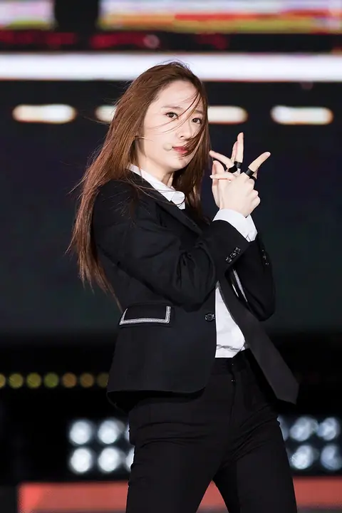 Krystal Jung at Jeju K-Pop Festival, in October 2015 01.jpg