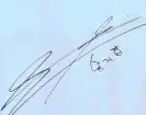 Signature of Song Ji-hyo